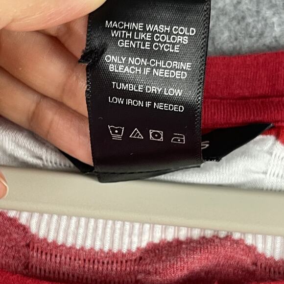 Ali Miles Tunic Top Womens 2X Striped Textured Crinkle Stretch Artsy Lagenlook - Picture 6 of 13